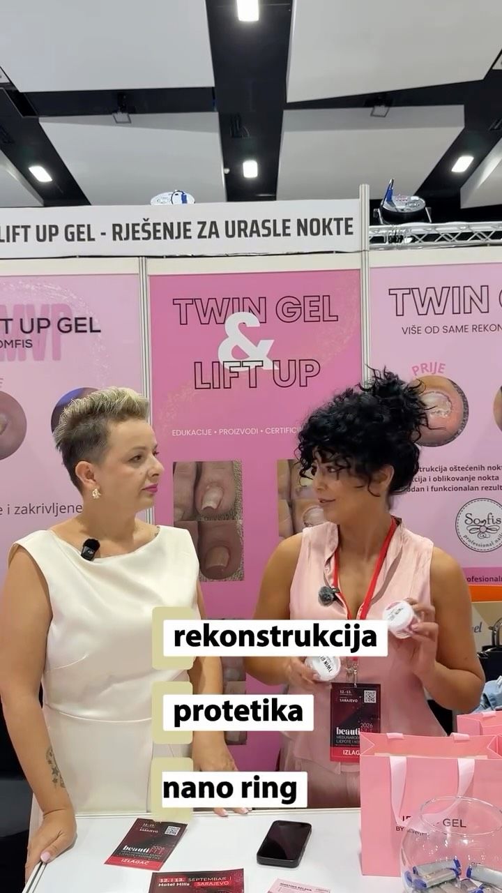 Twin Gel — rekonstrukcija, protetika, nano ring na sajmu